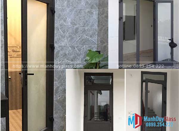 Cửa nhôm kính cường lực chống nước