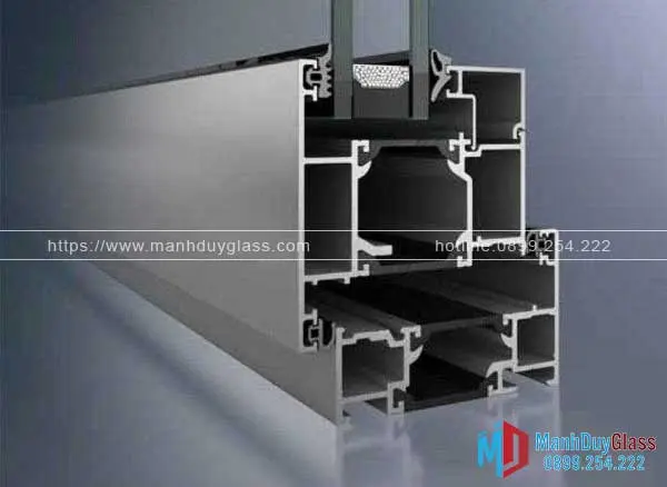 Hệ nhôm cầu cách nhiệt Civro.