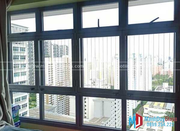 Cửa nhôm kính chung cư