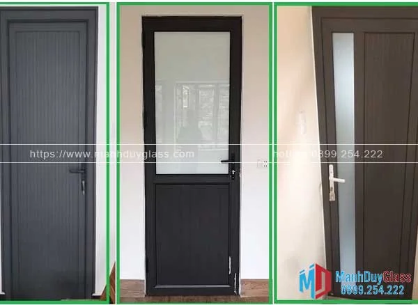 Cửa nhôm kính phòng ngủ
