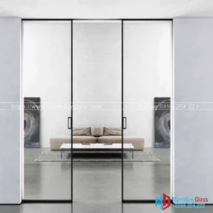 lắp đặt cửa trượt slim 2 cánh