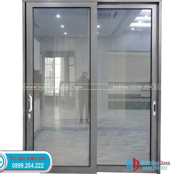 Thiết kế cửa nhôm Xingfa xếp trượt hiện đại