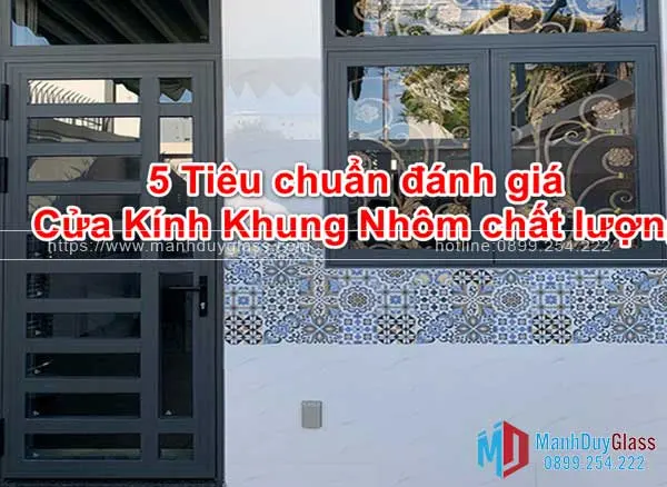 Tiêu chuẩn chất lượng cửa nhôm kính