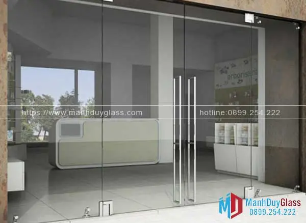 Cửa kính cường lực chống va đập