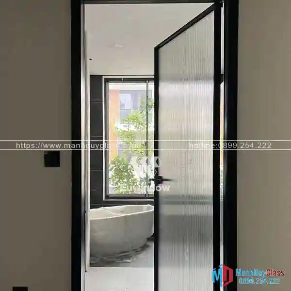 Cửa nhôm Slim tạo không gian mở