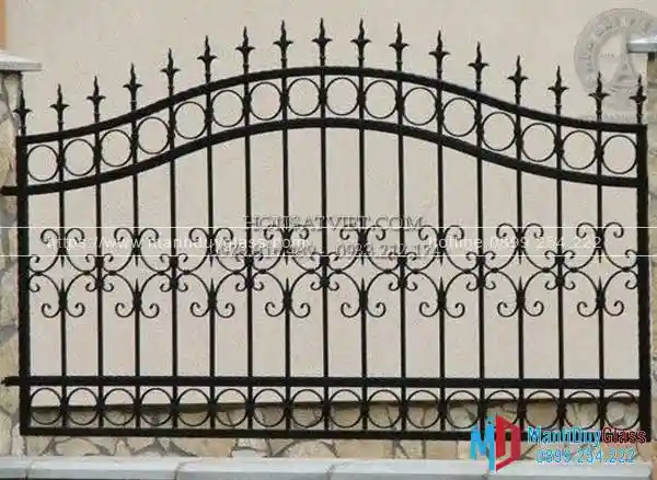 Hàng rào sắt mỹ thuật trang trí