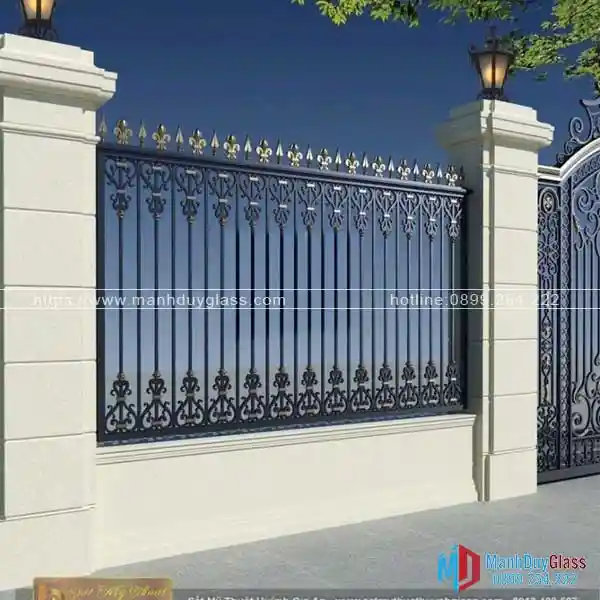 Hàng rào sắt mỹ thuật trang trí
