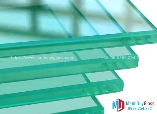 Kính cường lực 8mm trong tòa nhà cao tầng