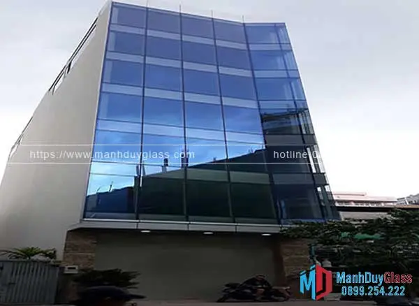 Kính in 3D cho mặt tiền tòa nhà