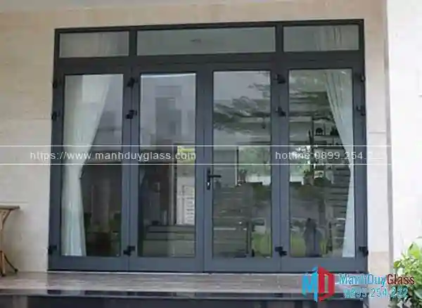 Mẫu cửa nhôm Xingfa tại biệt thự