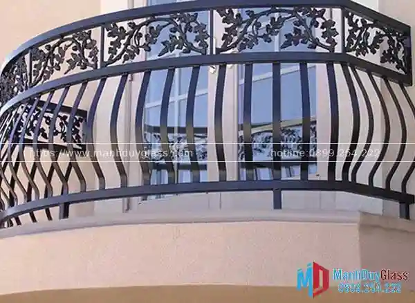 Thi công lan can sắt nghệ thuật chuyên nghiệp